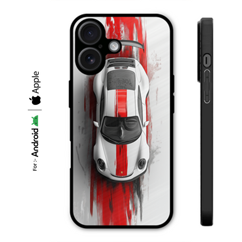 Porche red