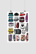 Cars poster cellstyler