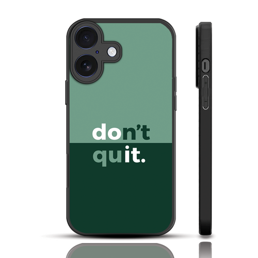 D quit
