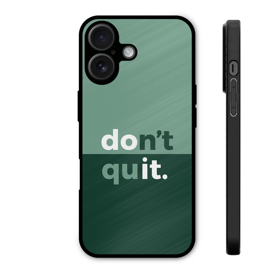 D quit