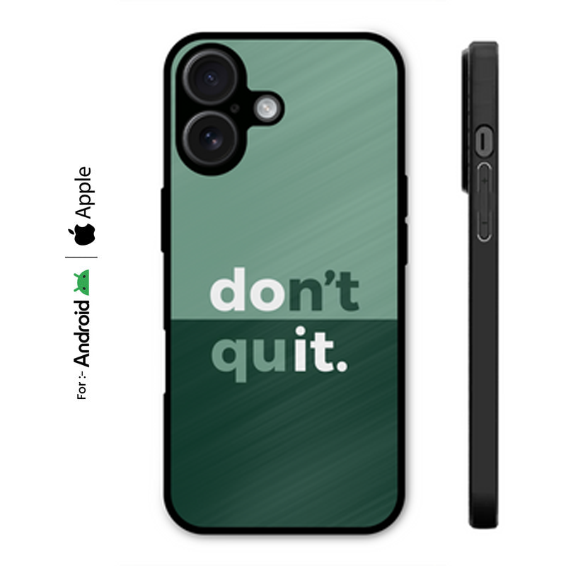 D quit