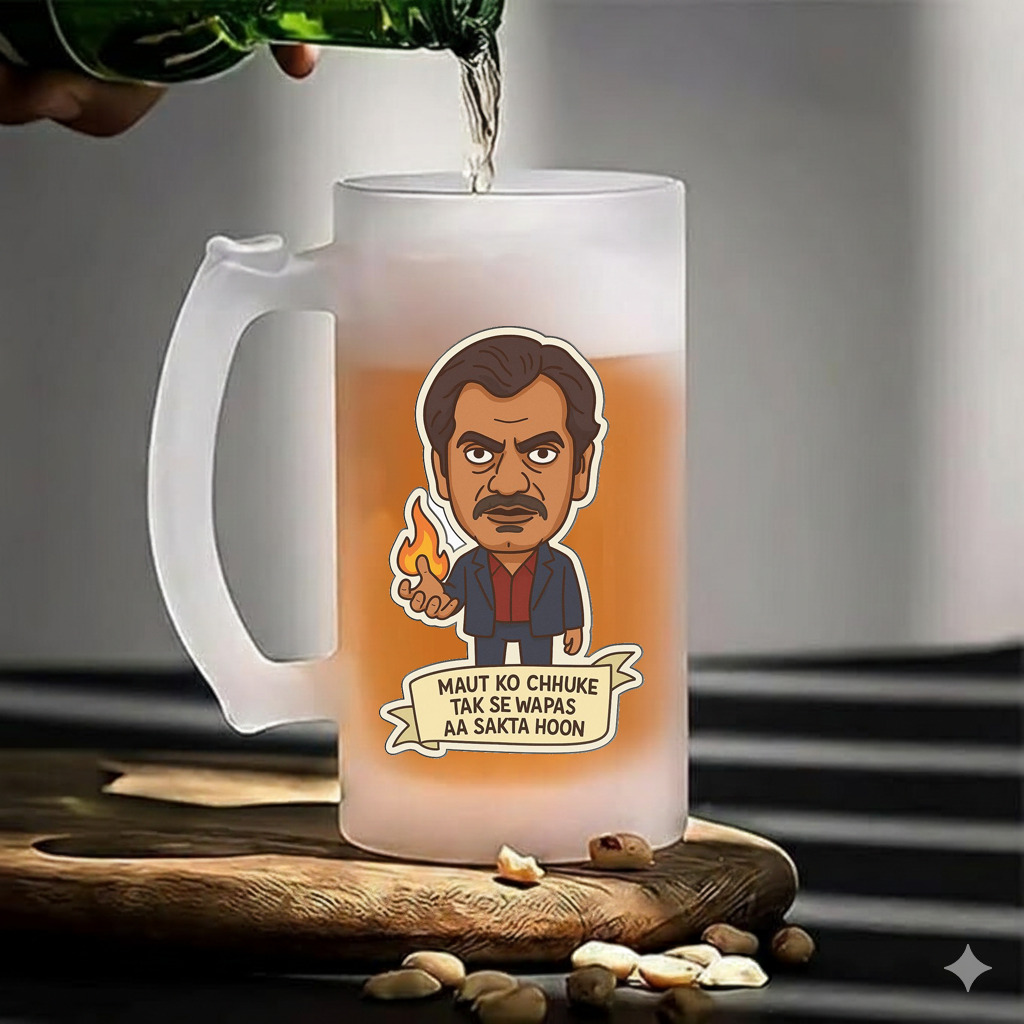 Maut Ko Chhuke Frosted Beer Mug
