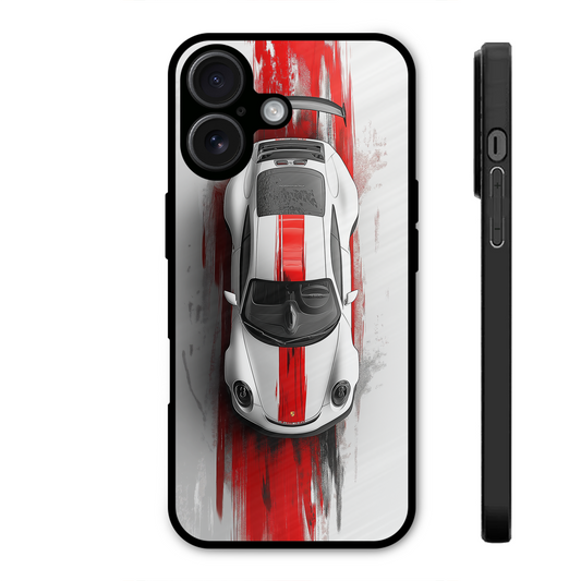 Porche red