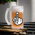 The Haters Frosted Beer Mug